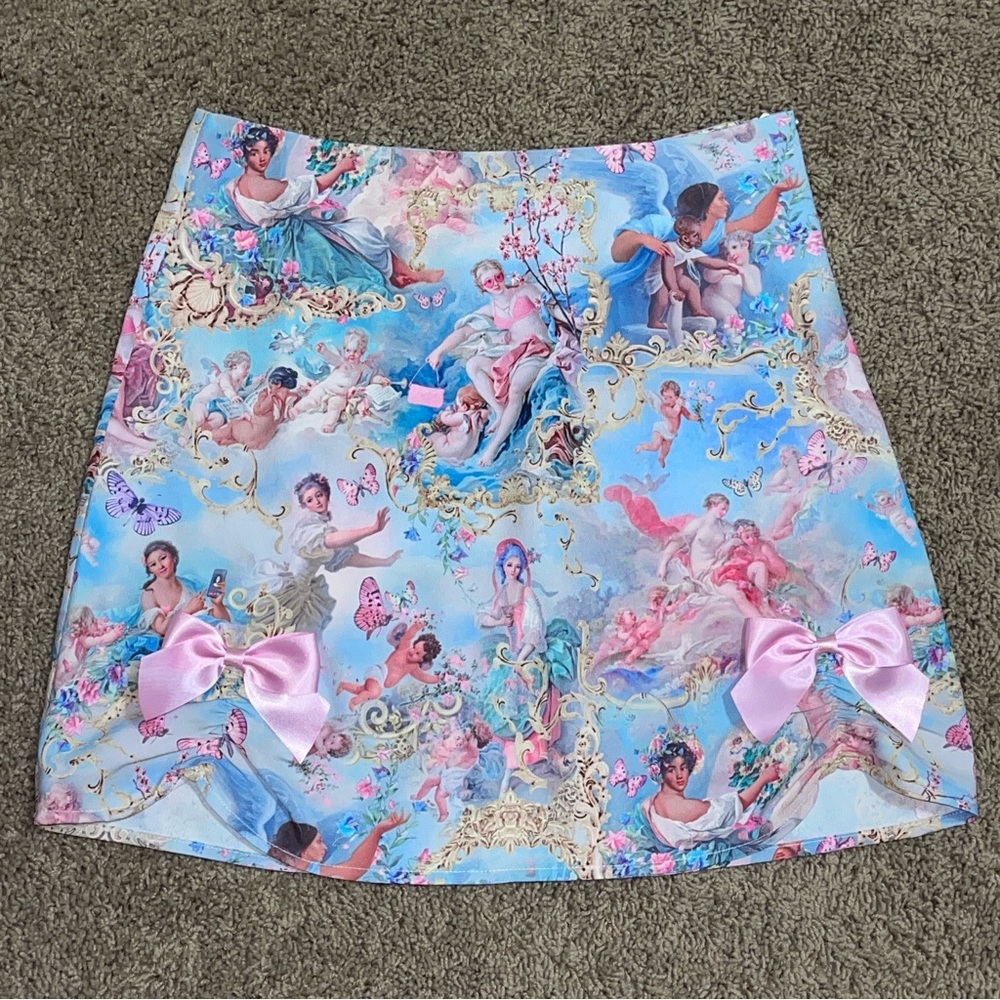 Dolls kill sugar thrillz skirt Victorian fairycore renaissance fairy Lolita